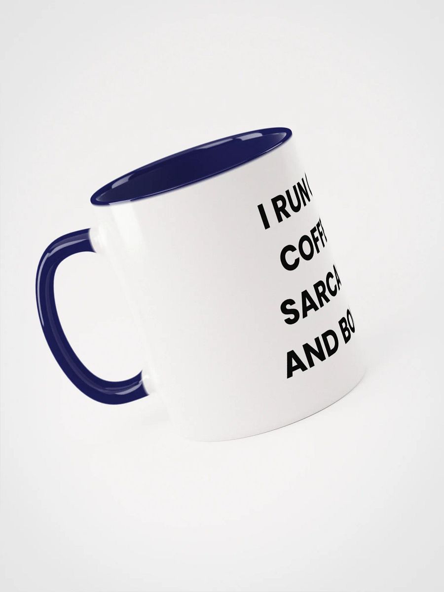 I Run On Coffee, Sarcasm and Books Mug product image (4)