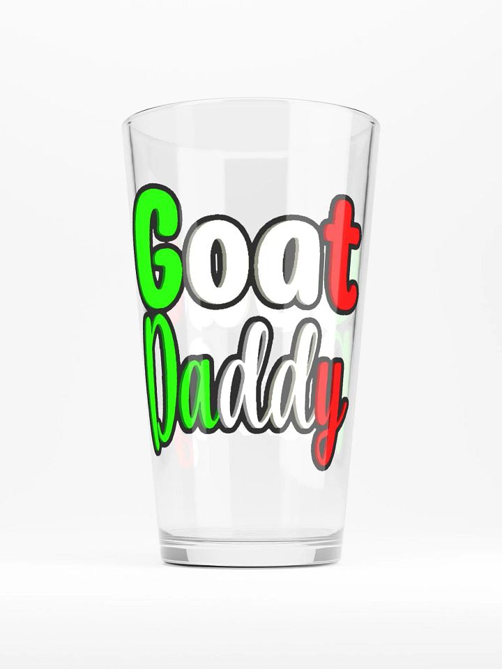 Goat Daddy Pint Glass product image (1)