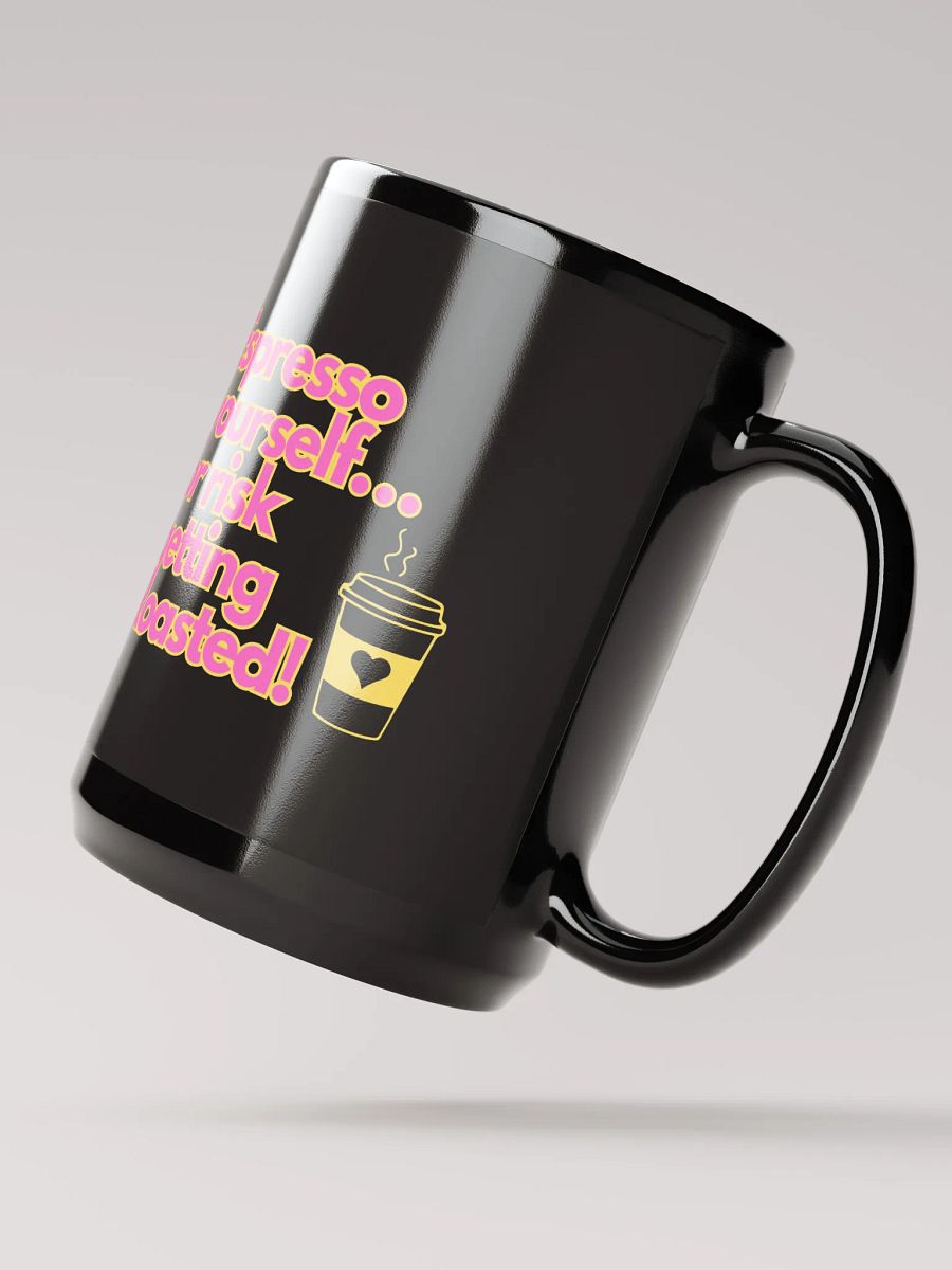 Cellar 8T Coffee - Roasted - Gloss Black Mug product image (2)