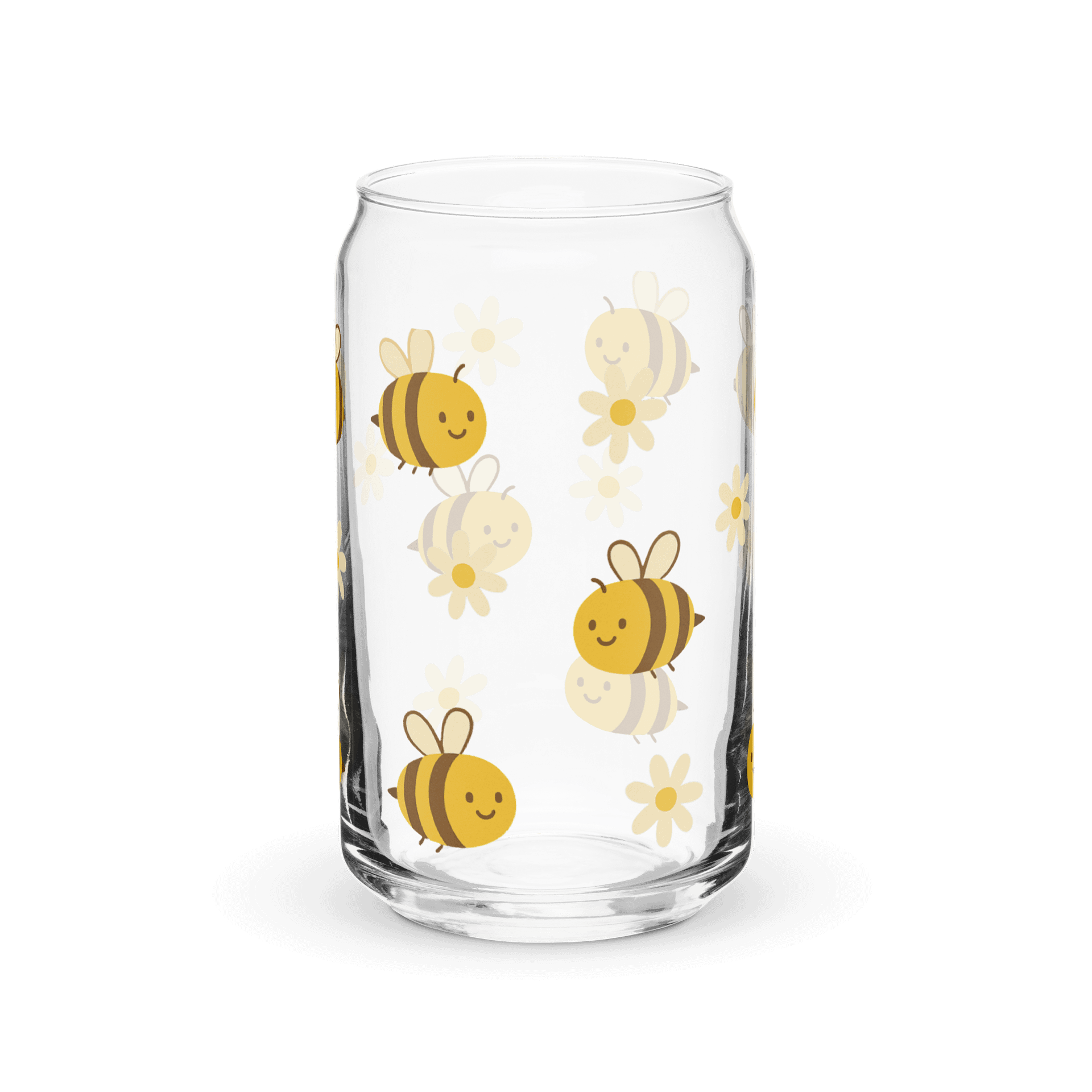 Buzzing Bee Can-Shaped Glass product image (2)