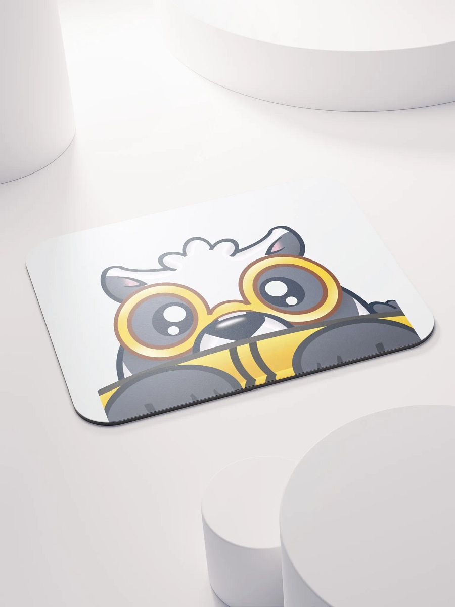 Lurking badger mouse pad product image (4)