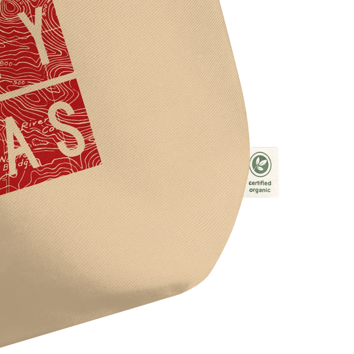 Topographic Map Tote product image (2)