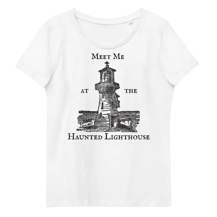 Haunted Lighthouse Organic Cotton Fitted Tee product image (10)