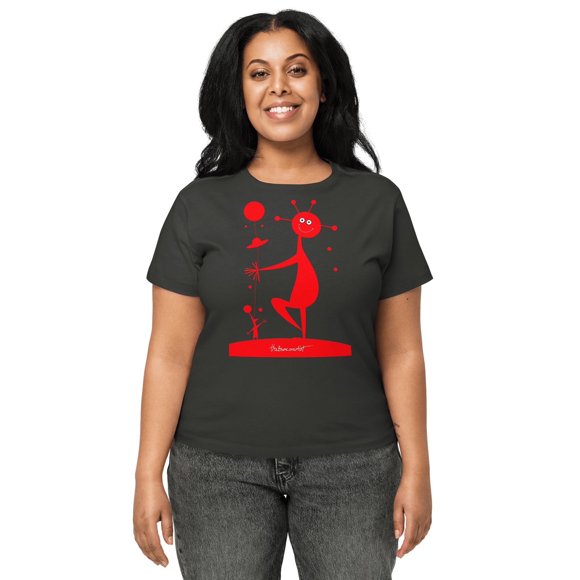 Cotton Heritage Women's High-Waisted Tee product image (33)