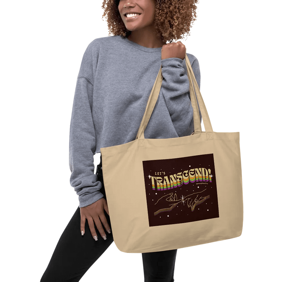 Let's Transcend Eco- Friendly Tote! product image (5)