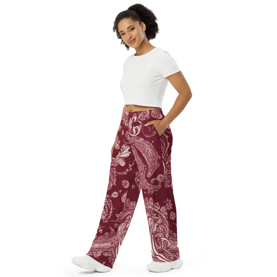 MAROON PAISLEY product image (4)