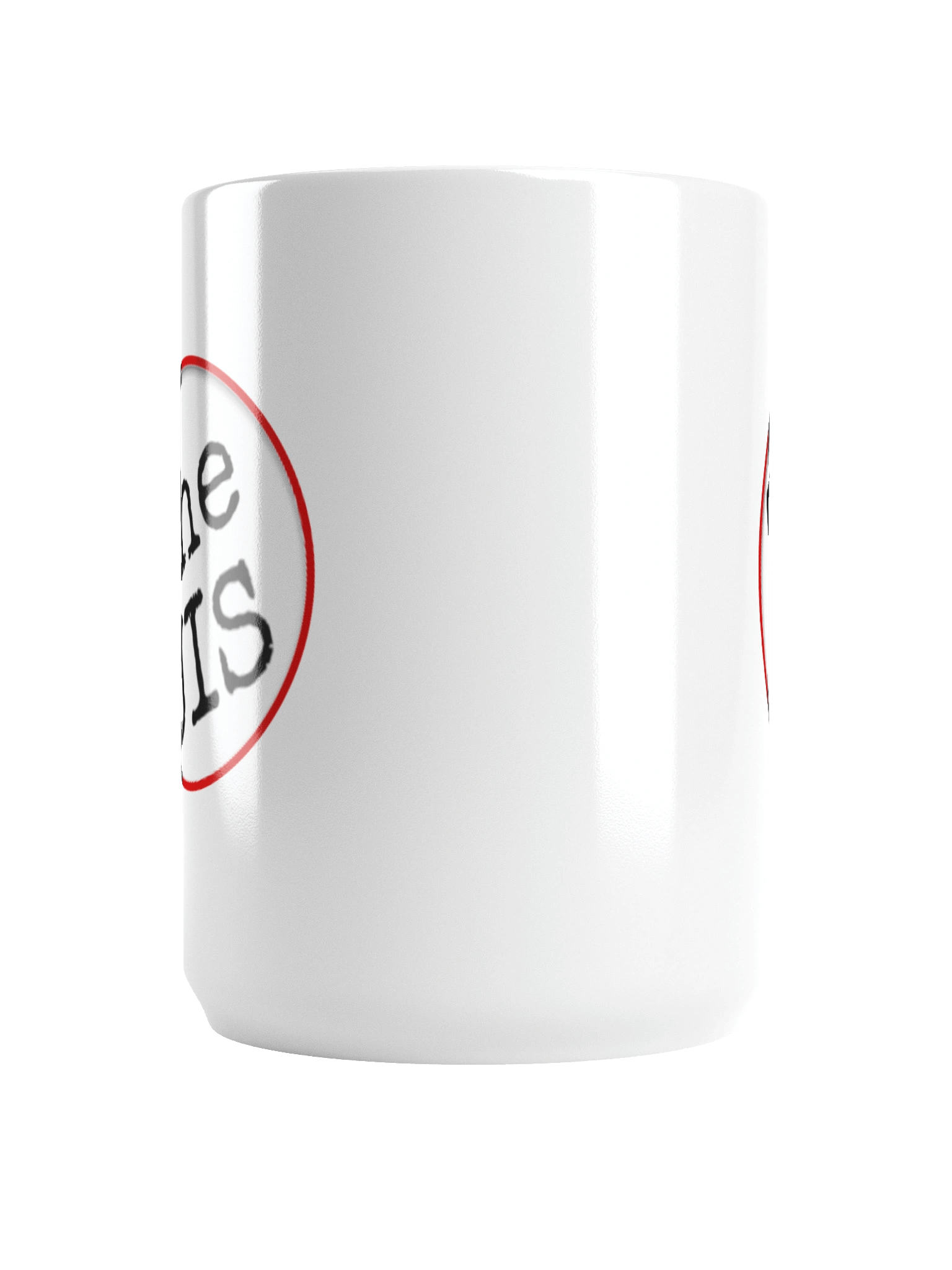 TheUIS Red & Black Logo Mug product image (6)