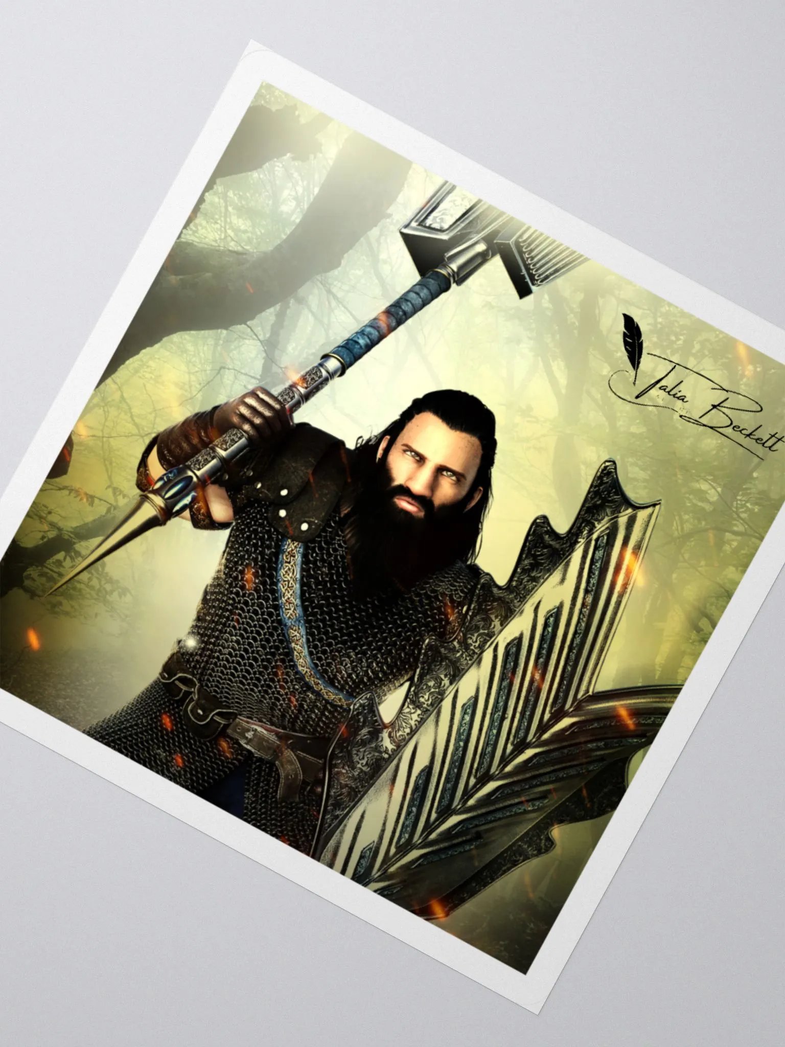 Thorgrim Sticker - Guild of the Eternal Flame product image (3)