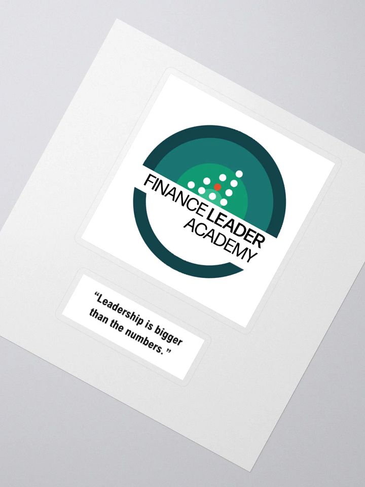 Finance Leader Academy Sticker product image (2)