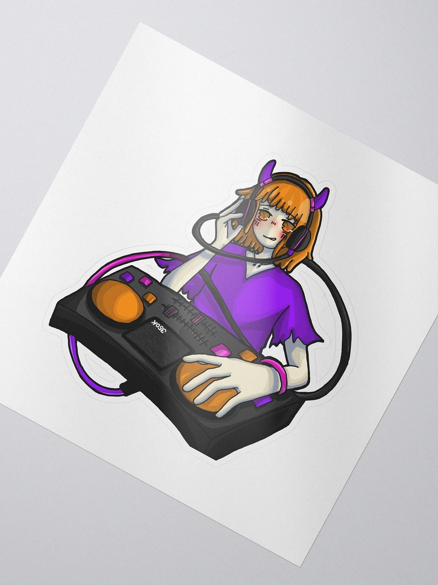 DJ Demon Girl Stickers product image (2)