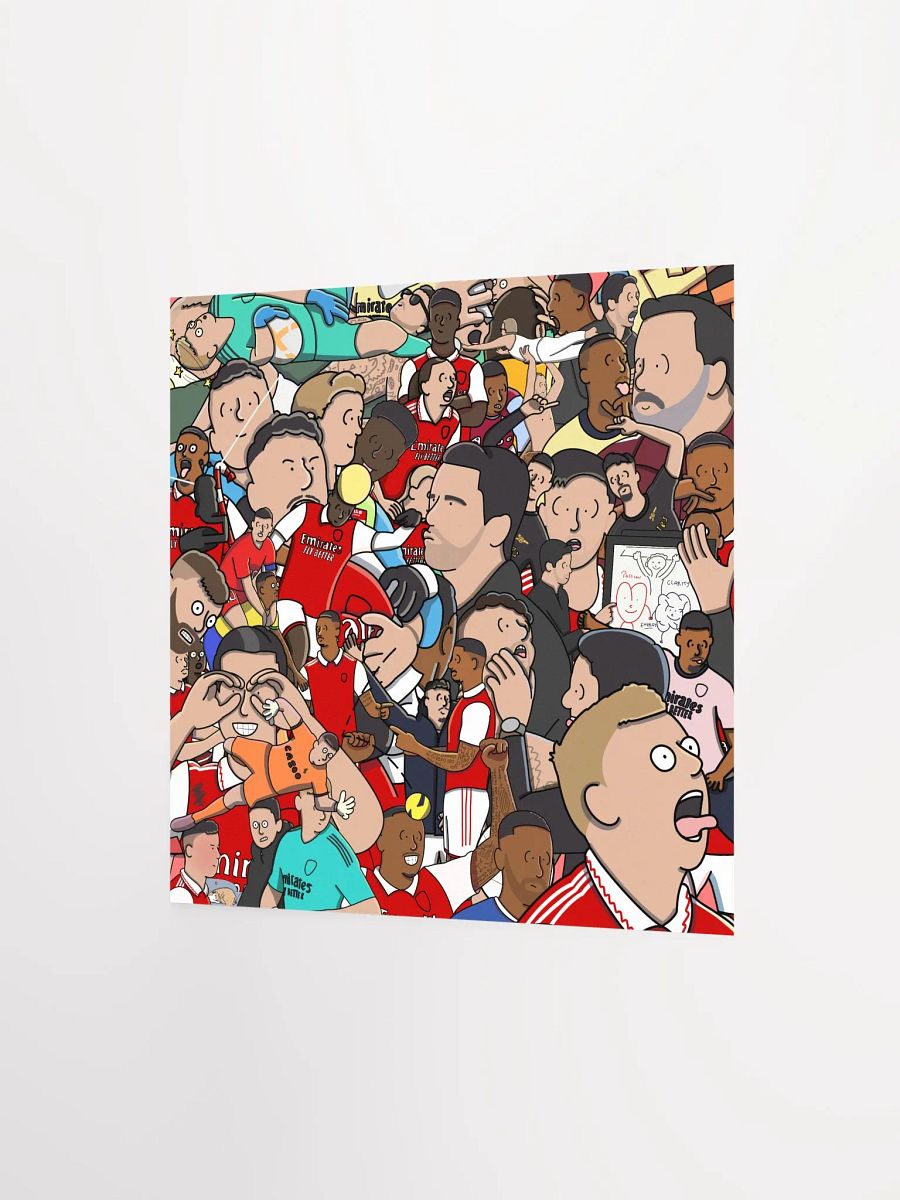Poorly Drawn Arsenal Poster product image (2)