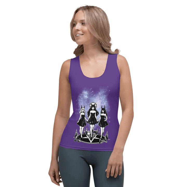 Not A Cult Tank - Purple product image (1)