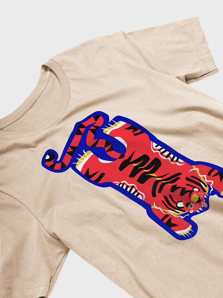 Red and Blue Electric Tiger - T-shirt product image (2)