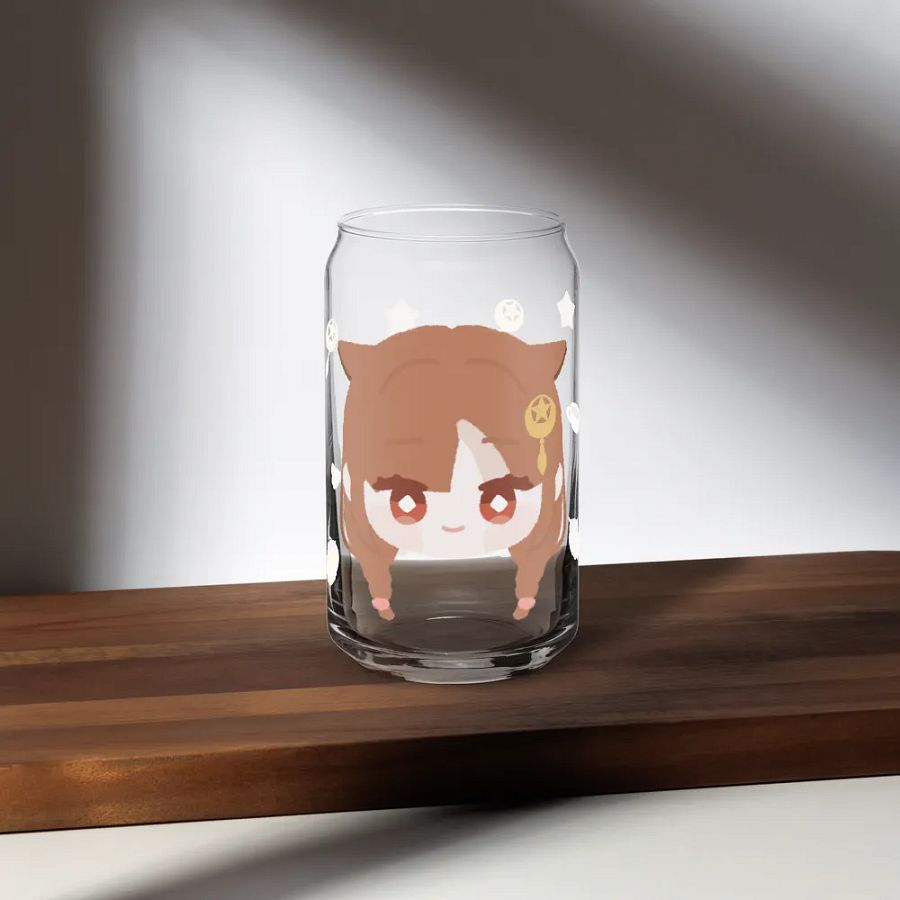 Lovely Pattern Sipper Glass: Anime-Inspired Can Shape product image (35)