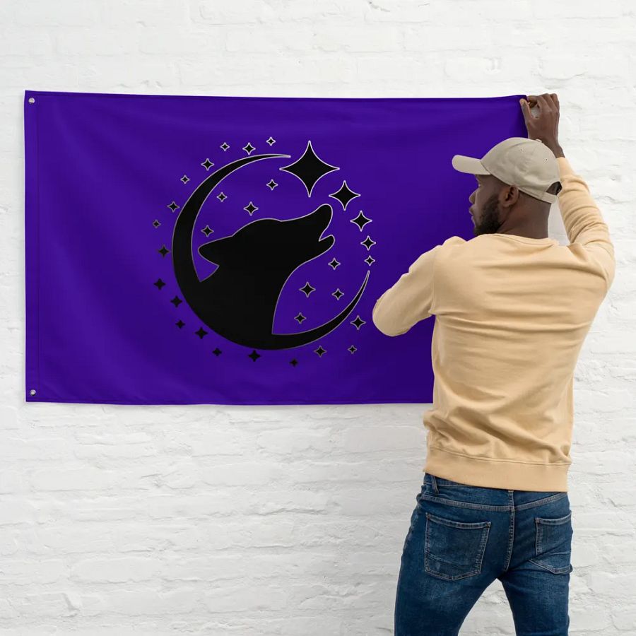 Wolves of Selene Flag product image (11)