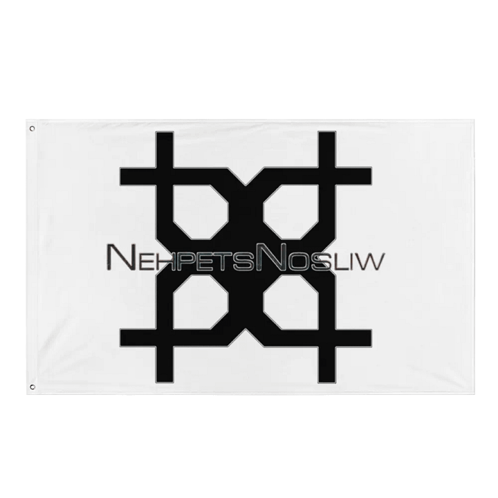 Nehpets Black Logo Flag product image (1)