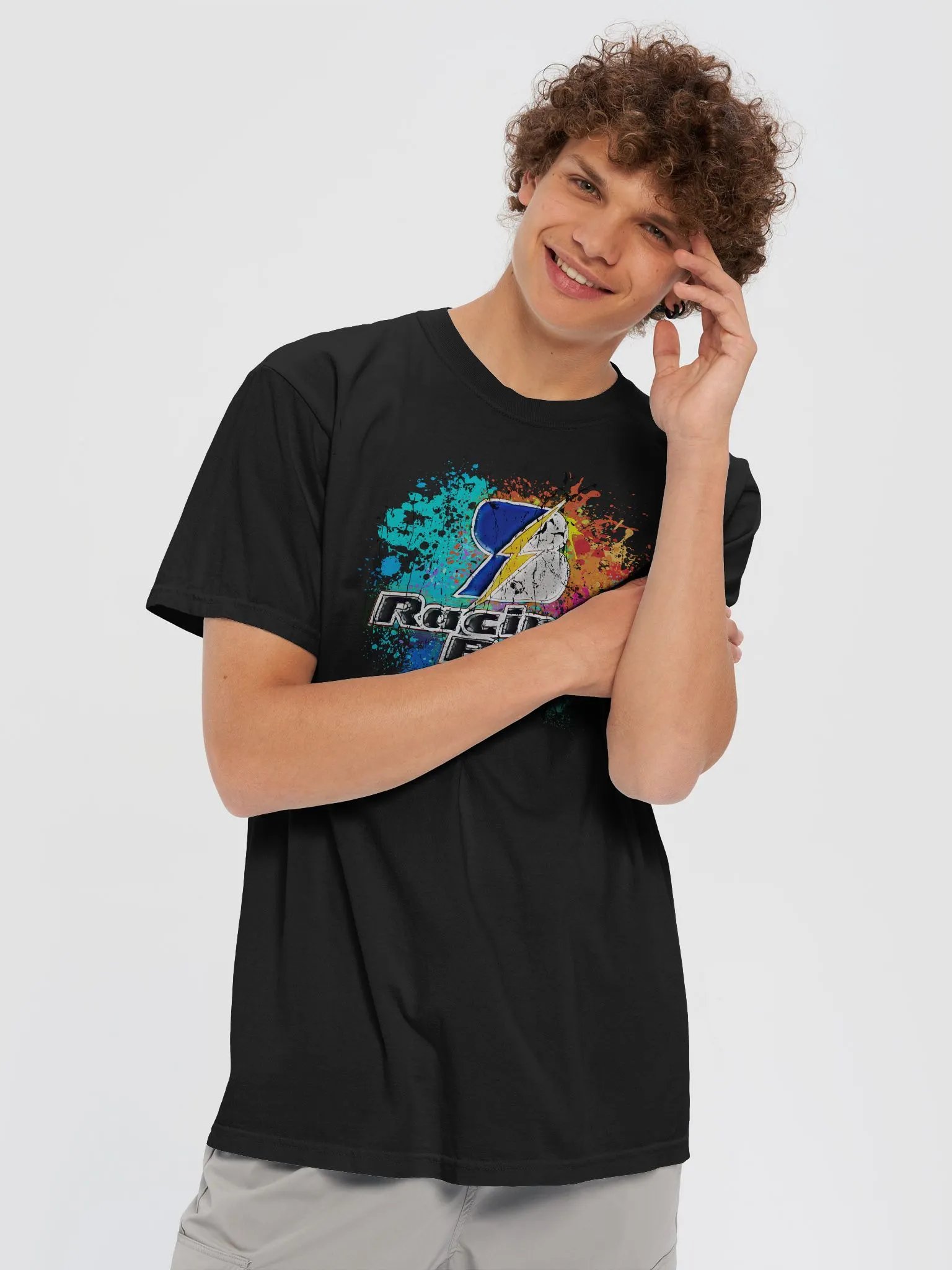 RacingBrick graffiti heavyweight t-shirt product image (5)