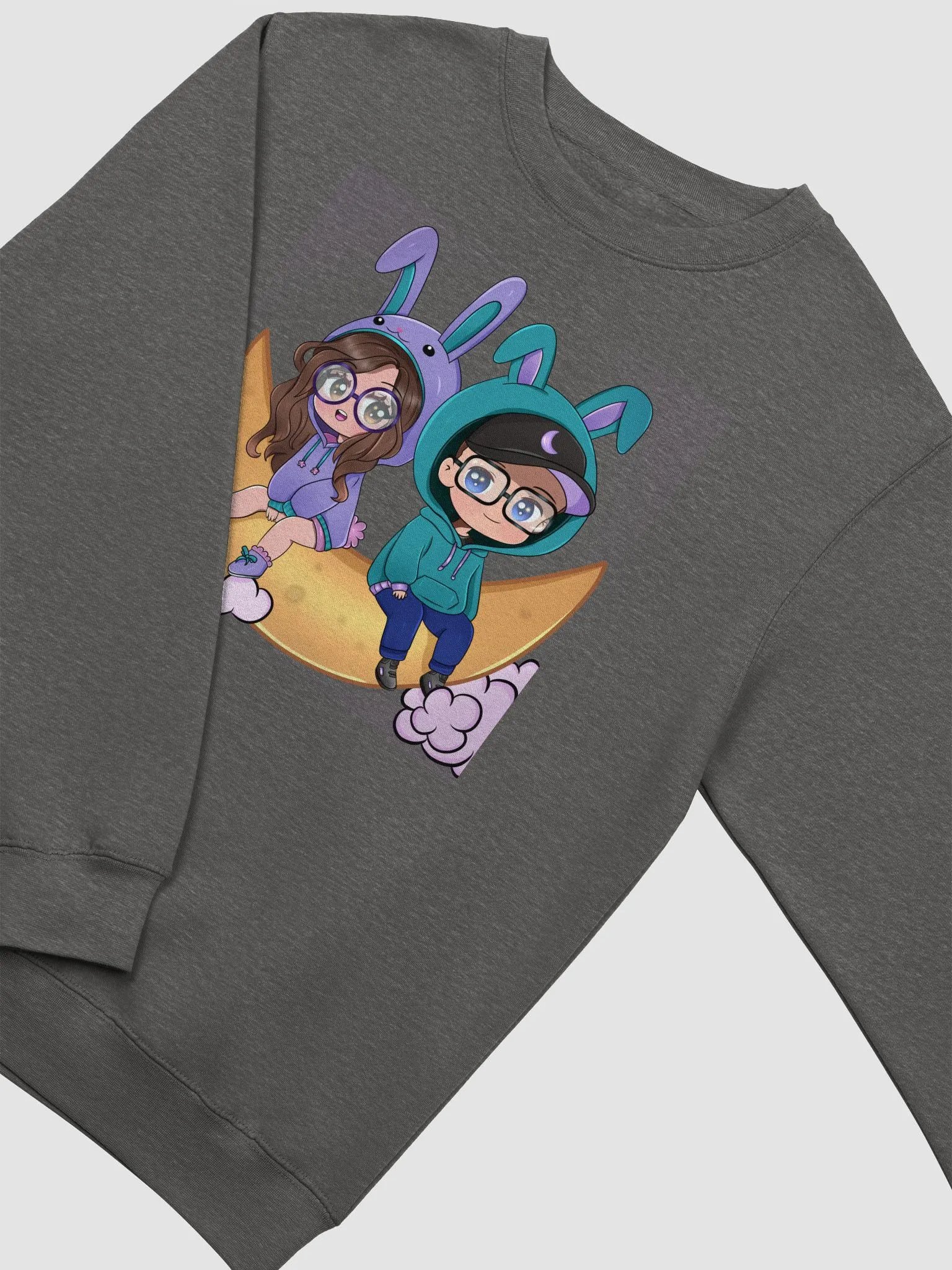 Moon bunnies Crewneck product image (3)