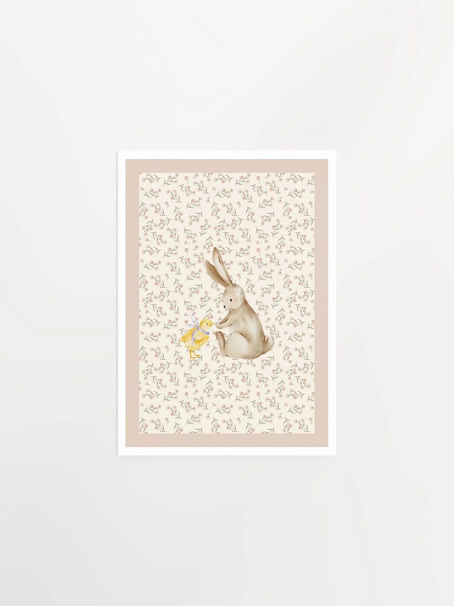 Boho Bunny Nursery Print 4 product image (2)