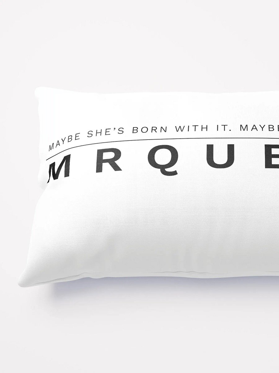 Maybe It's MrQueen Throw Pillow product image (3)