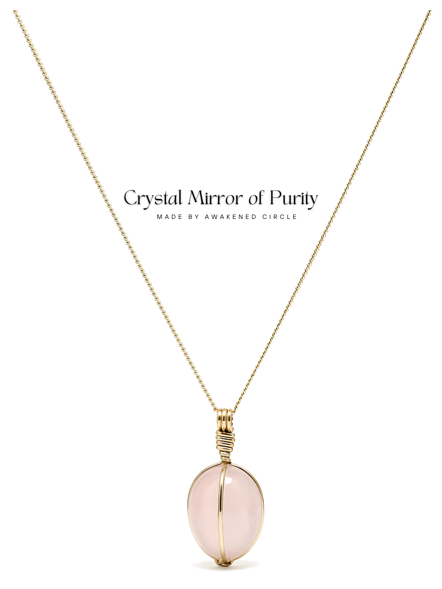 Crystal Mirror of Purity (Quartz - Star Rose) product image (2)