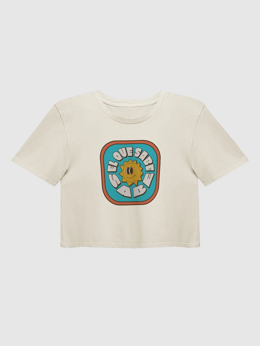 El que Sabe, Sabe Crop Top product image (1)