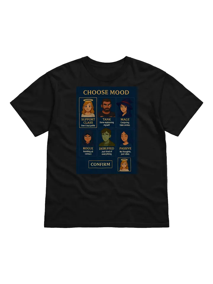 Mood Characters Comfort Tee product image (3)