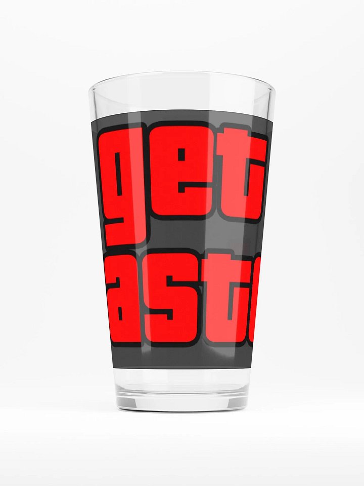 Get Wasted Pint Glass product image (1)