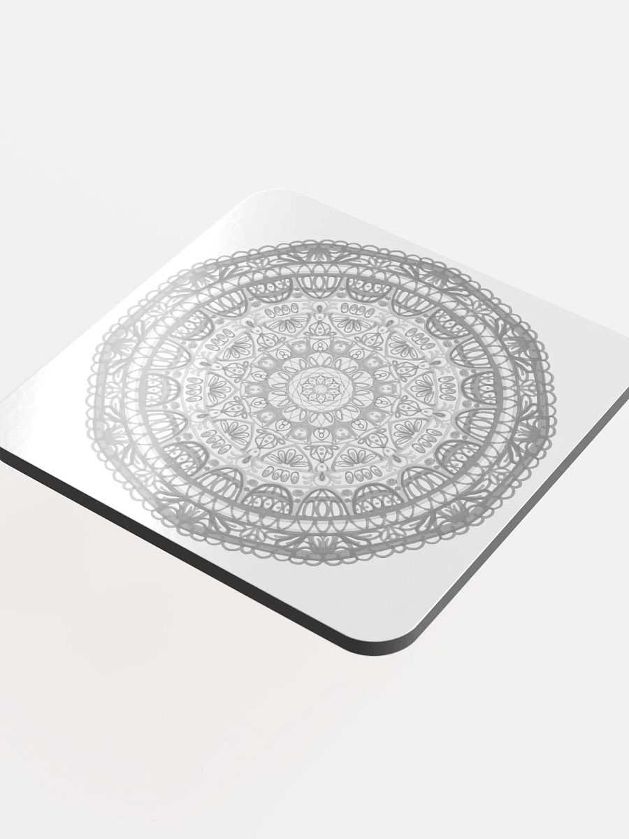 Mandala Dreams Glossed Cork Coaster product image (4)