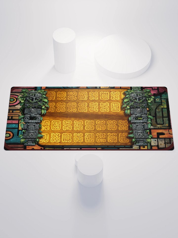 Ancient Temple Glyphs Gaming Mouse Mat product image (2)