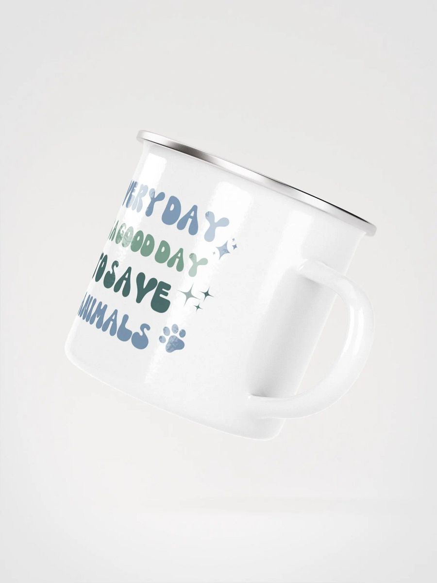 "In my vet tech era" enamel Mug product image (4)