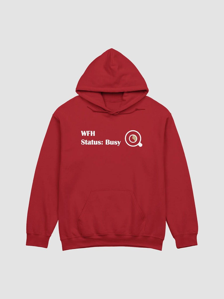 Team WFH, Status Busy, Red Hoodie product image (1)