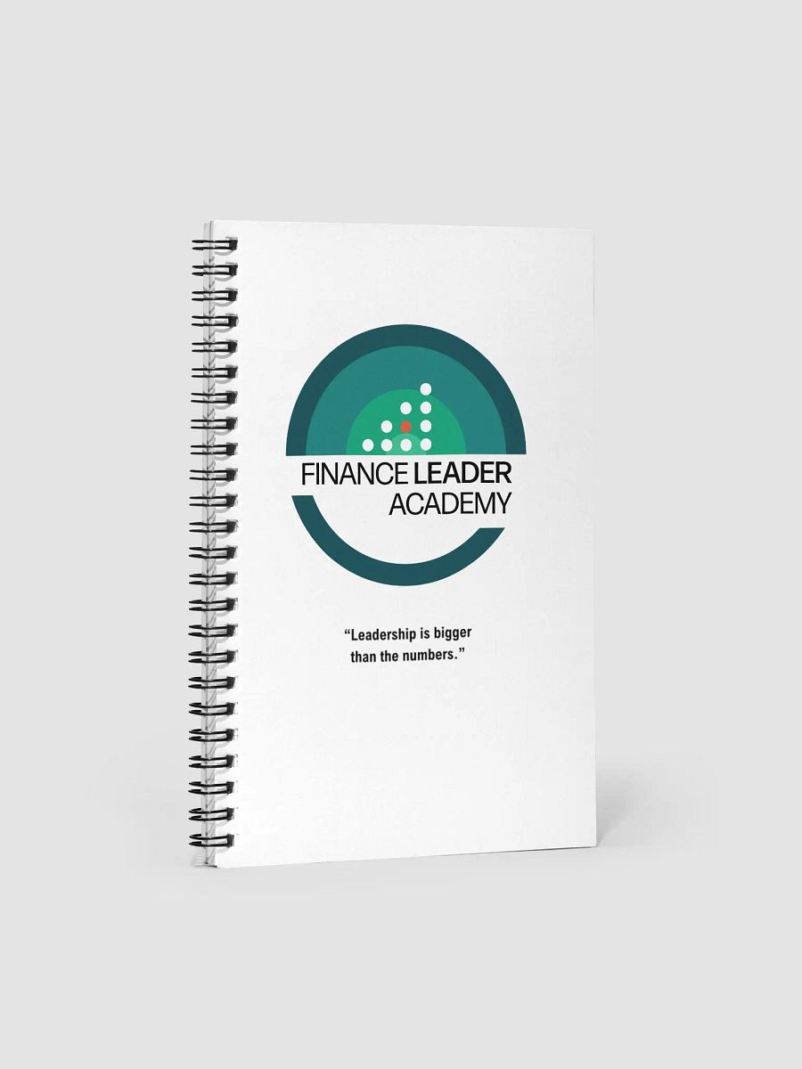 Finance Leadership Notebook product image (1)