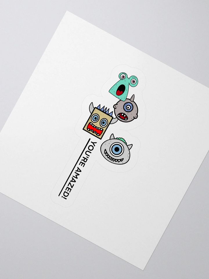 You're Amazed Vinyl Stickers product image (6)