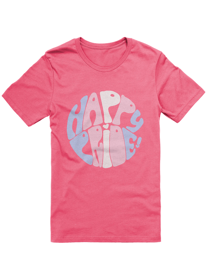 Transgender Happy Pride big print tee product image (1)