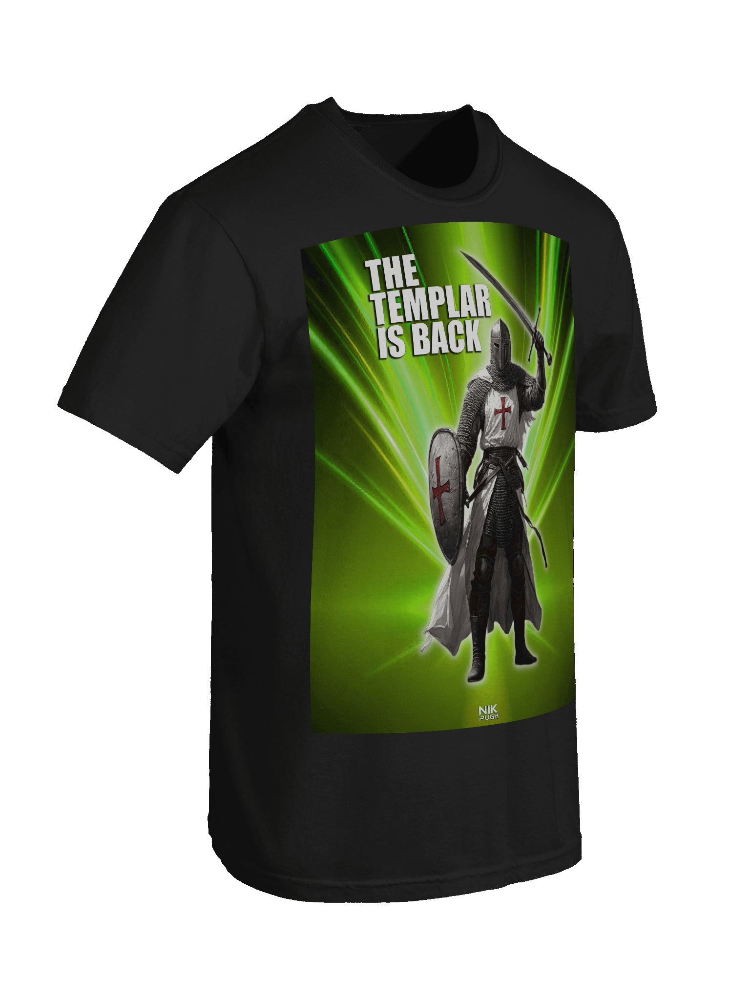 The Templar Is Back 2– Nik Pugh Music Tee product image (16)