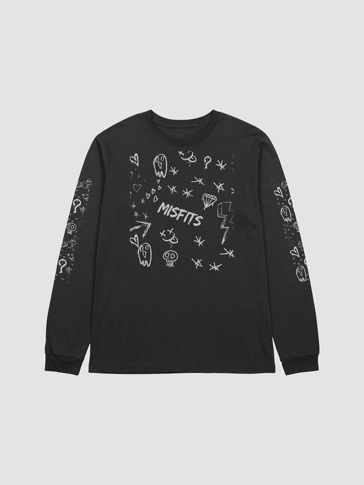 Misfits - Graphic Long Sleeve - Black product image (1)