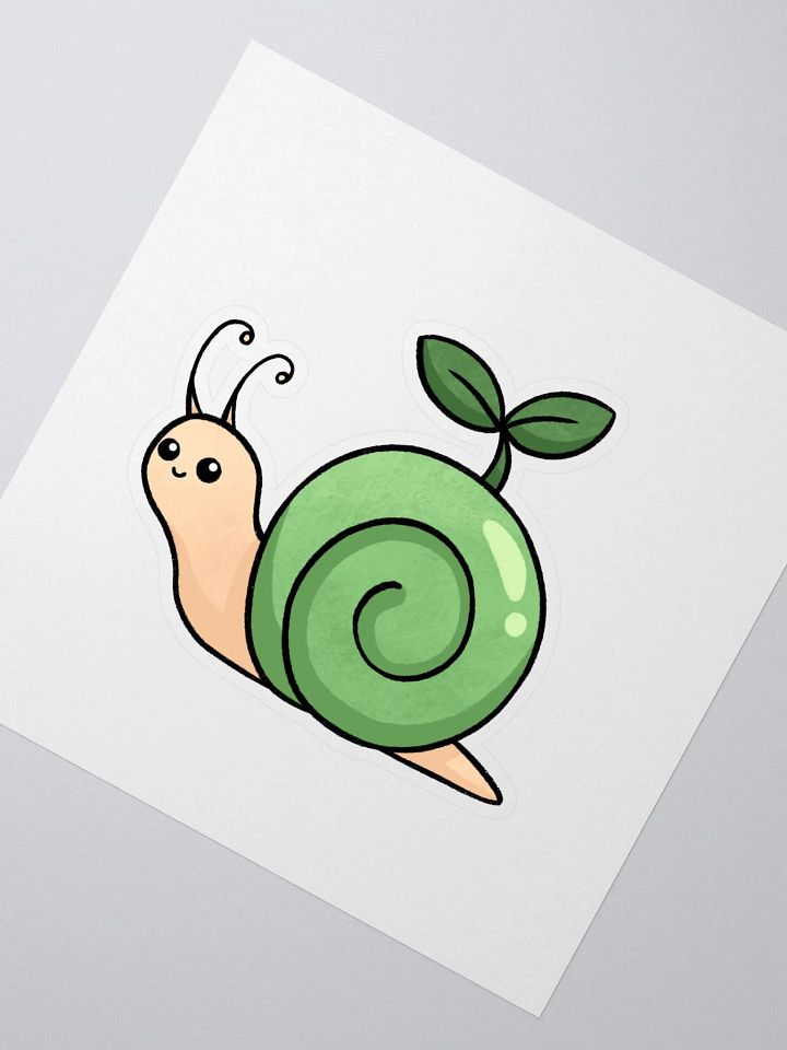 Sprout Snail Sticker product image (2)