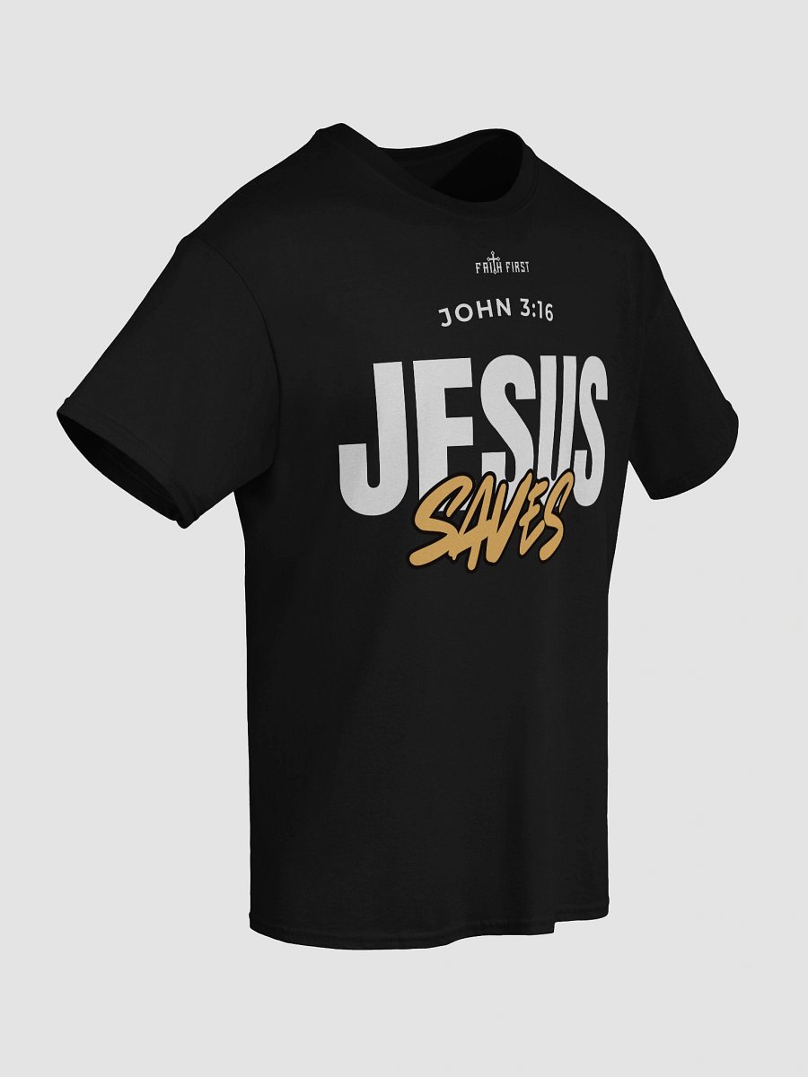 John 3:16 - Jesus Saves Unisex T-Shirt product image (3)