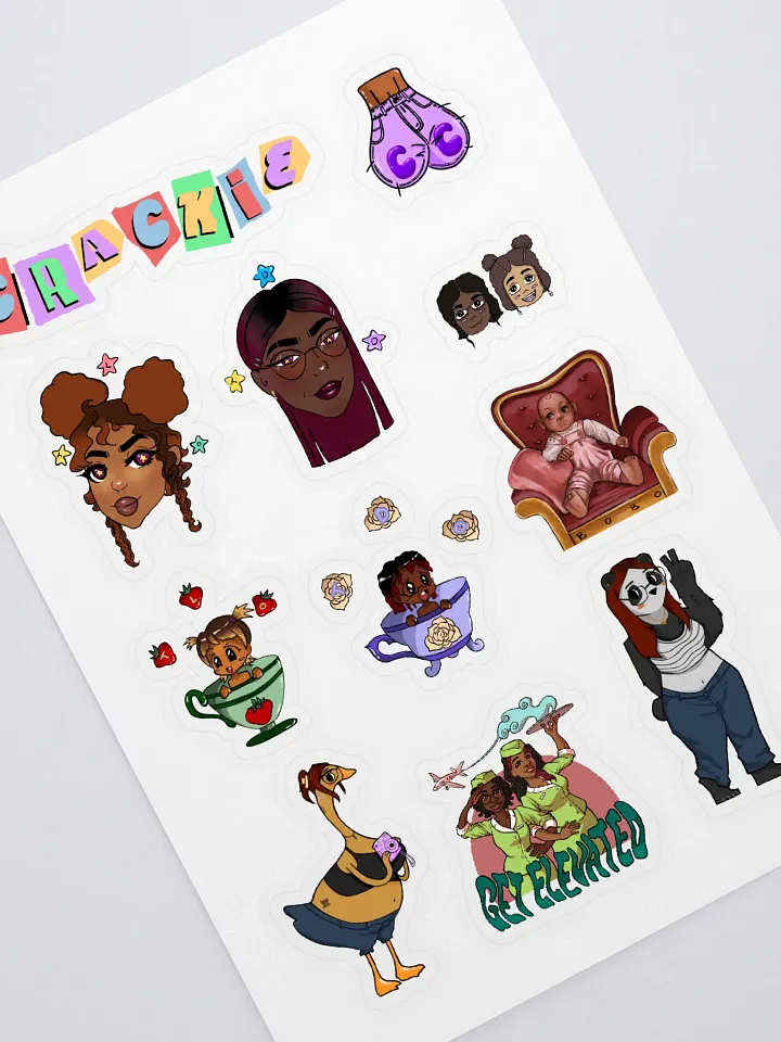 Merch Art Sticker Sheet product image (1)
