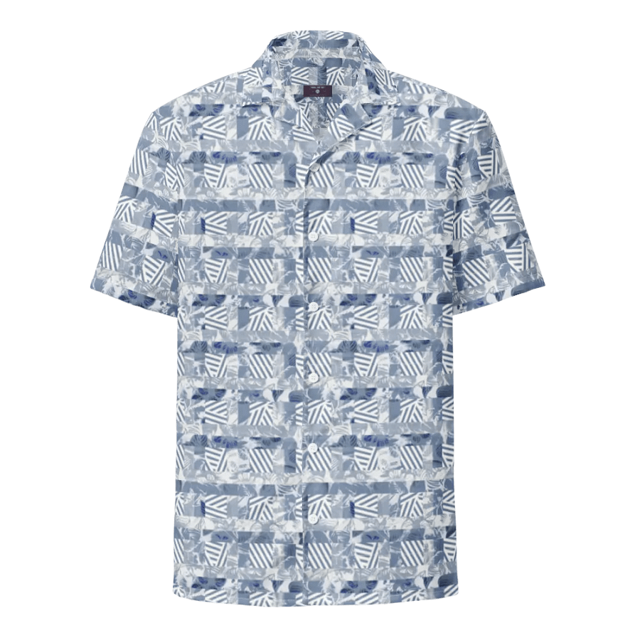 Blue Rainforest | Unisex Hawaiian Shirt product image (2)