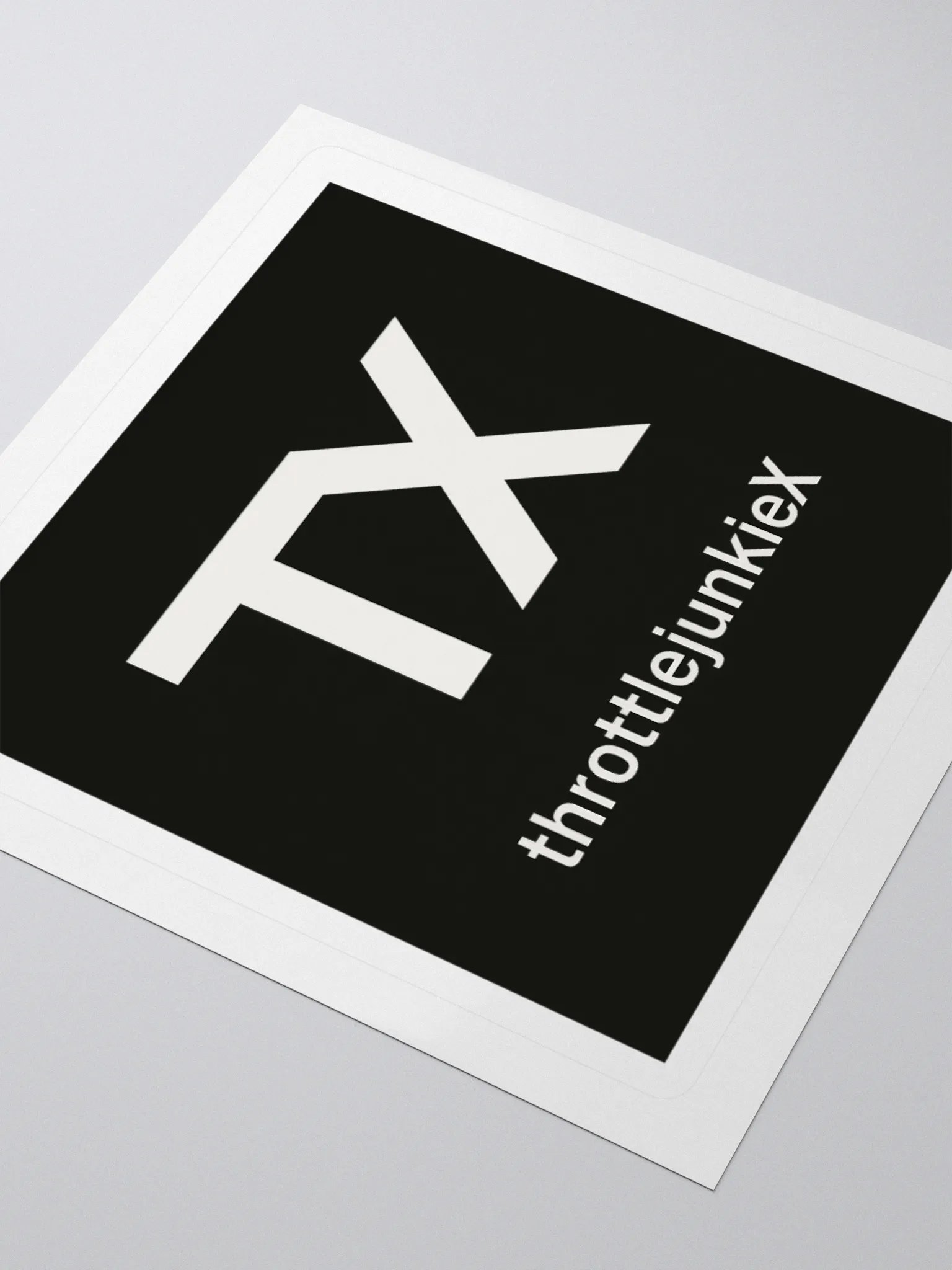TX ThrottlejunkieX Kiss Cut Stickers product image (9)
