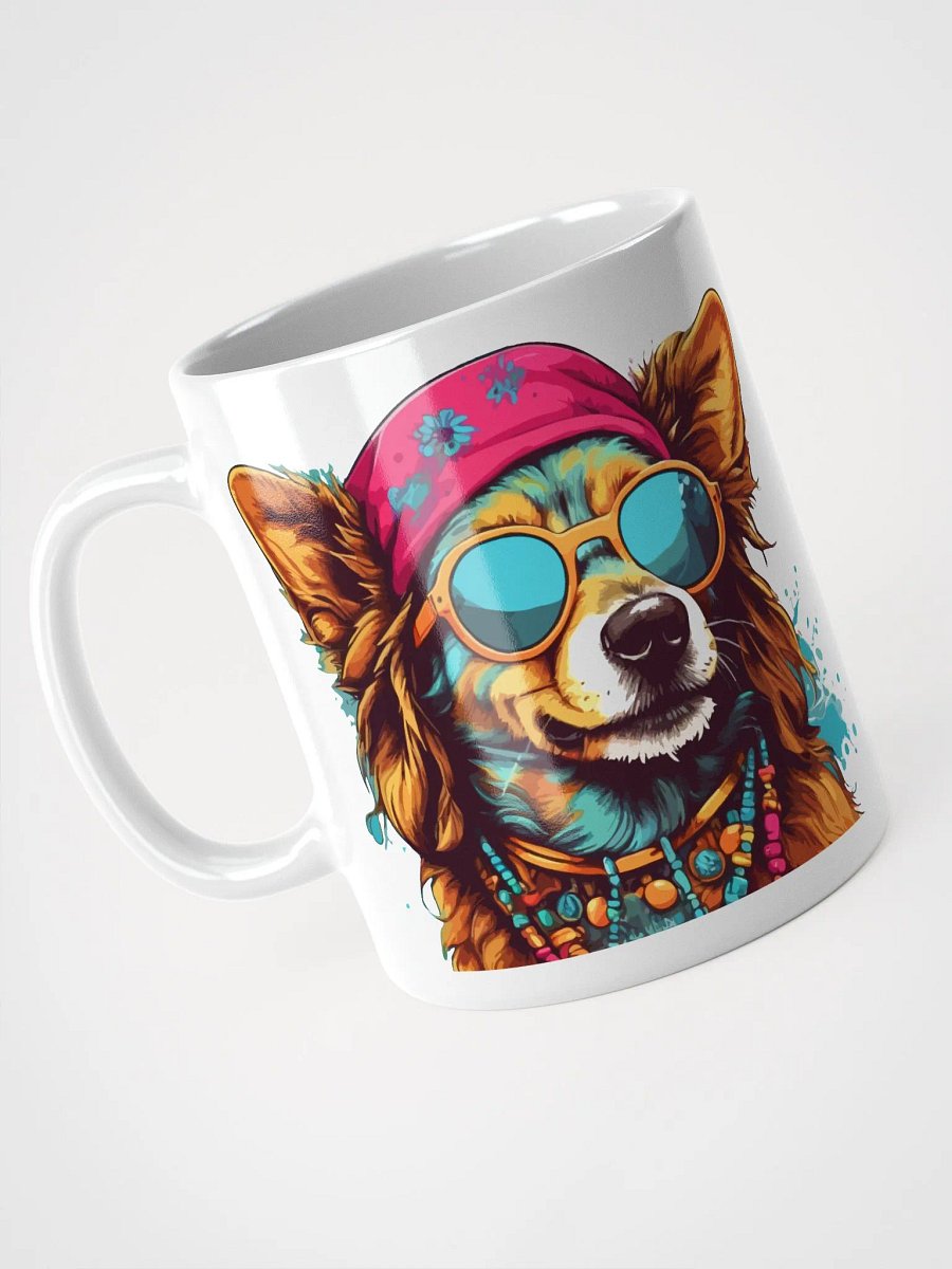 Hippie Dog 5 , Mug product image (6)