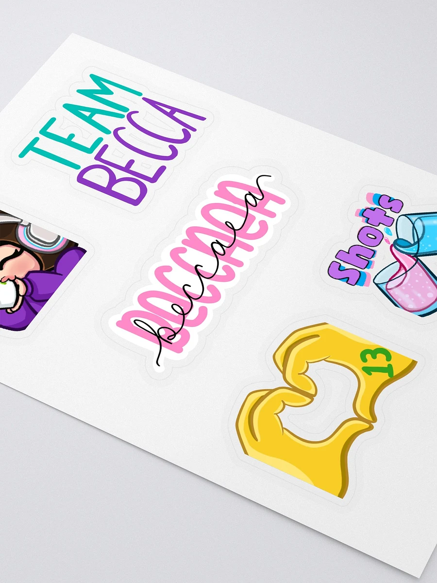 Becca Sticker Pack product image (2)