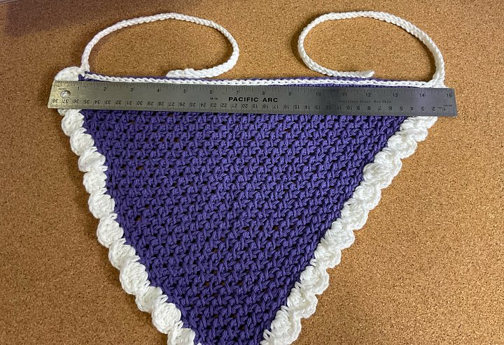 Bandana - Purple Tunisian product image (2)