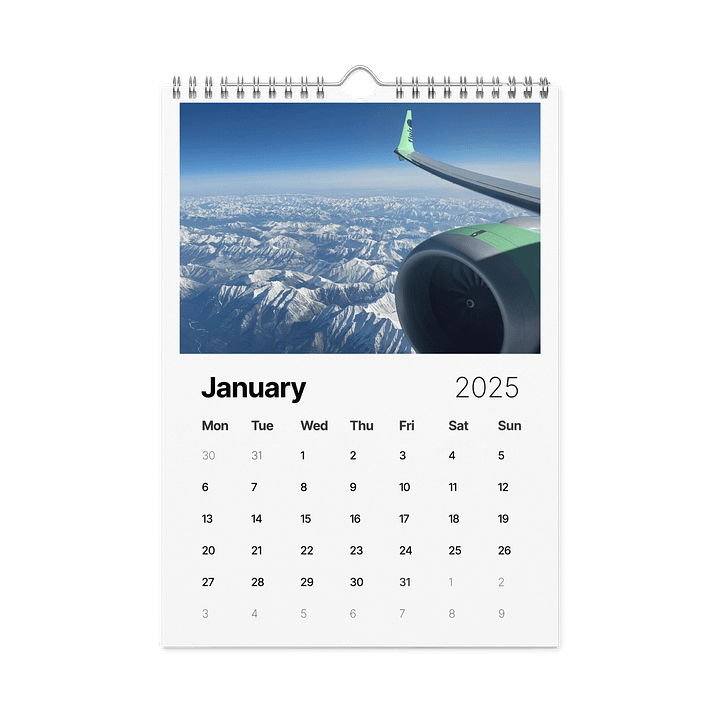 2025 Aviation Photography Calendar product image (2)