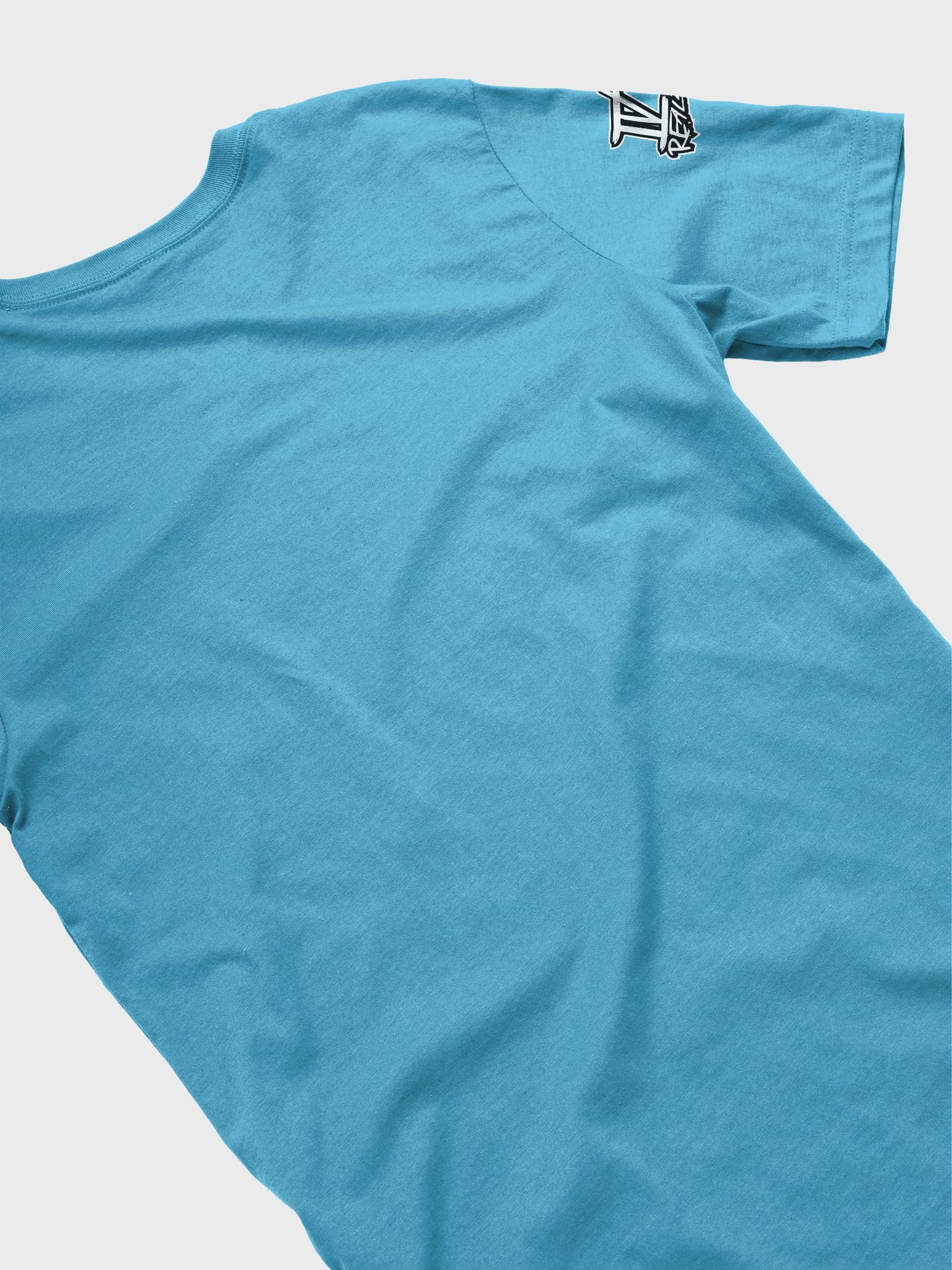 Standing Girl Bear Bella+Canvas Supersoft Aqua T-Shirt product image (5)