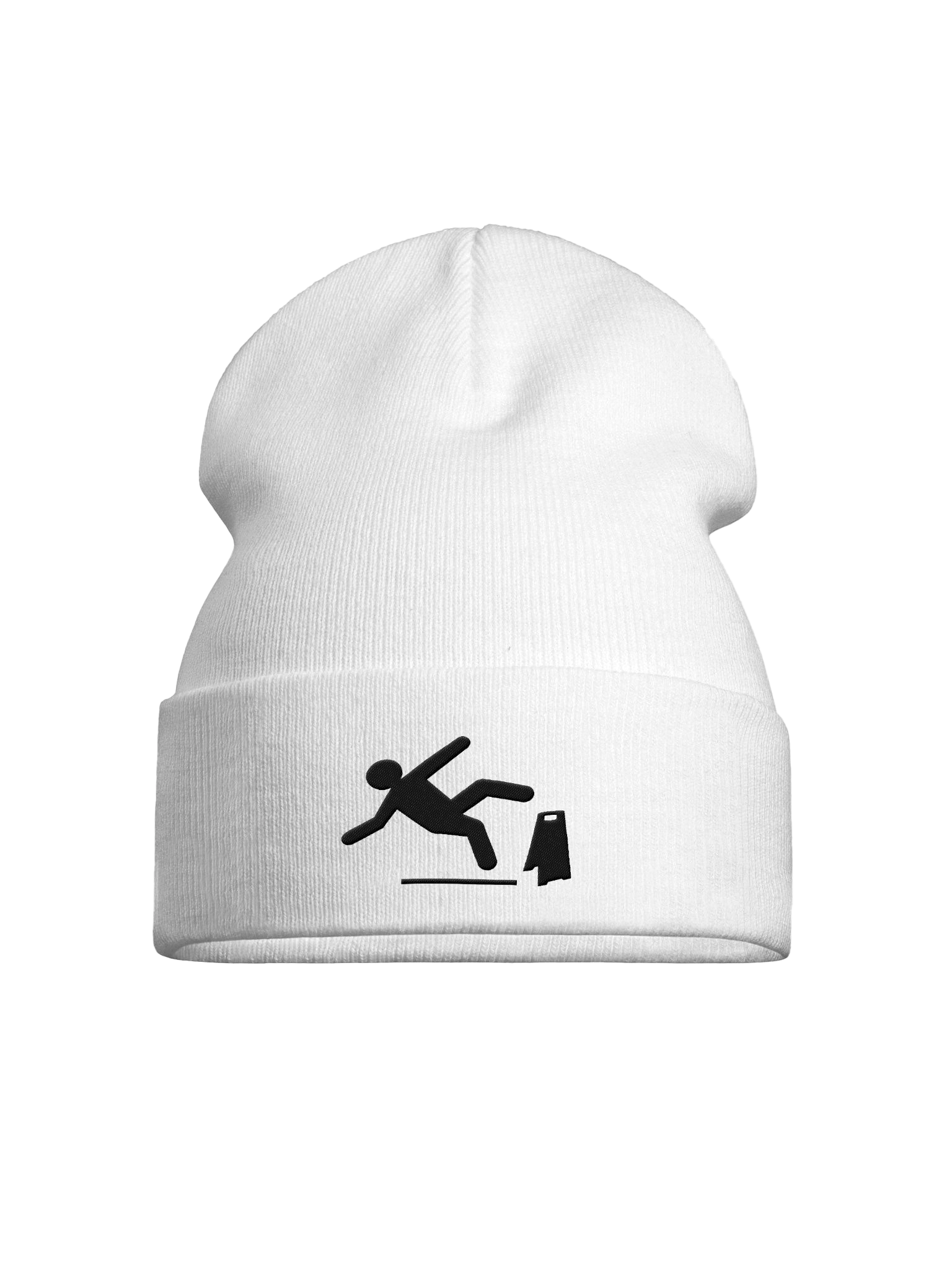 Wet Floor Bold Beanie (light mode) product image (1)