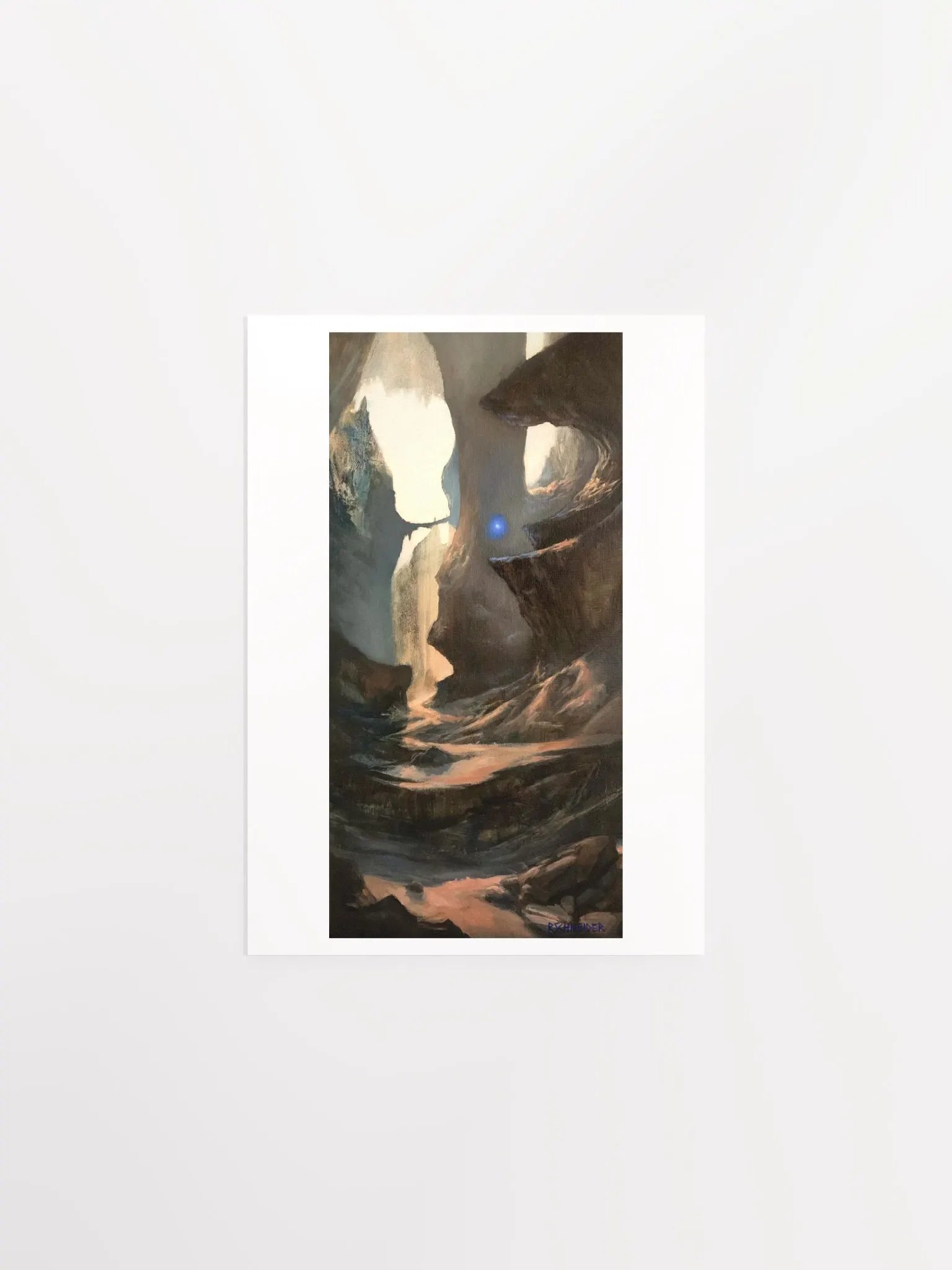 Ascending the Ruins print product image (1)