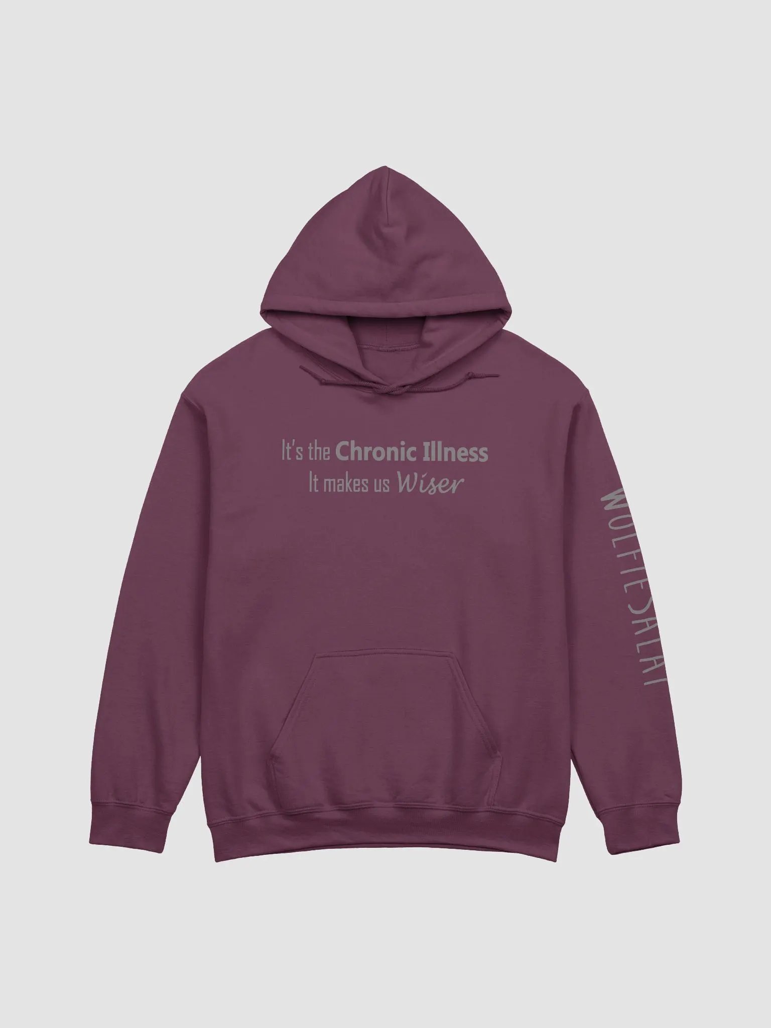 It's the Chronic Illness Hoodie v2 product image (1)
